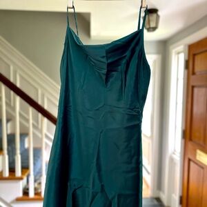 Cider brand satin mini dress